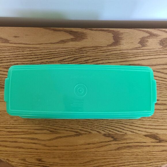 Tupperware Vintage Celery Vegetable Keeper Crisper Item 782-2 Jadeite Green - Picture 12 of 16